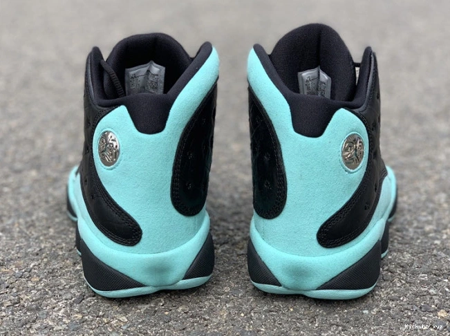 Island Black Air 414571-030 Retro Jordan 13 Green 0627